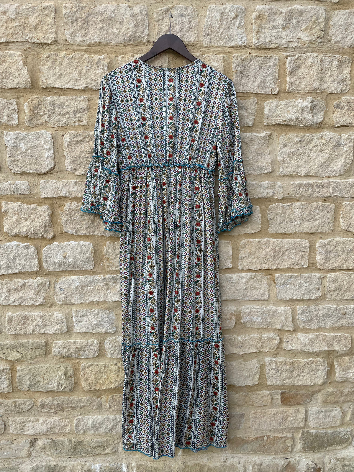 Praise Dress Aqua Mix