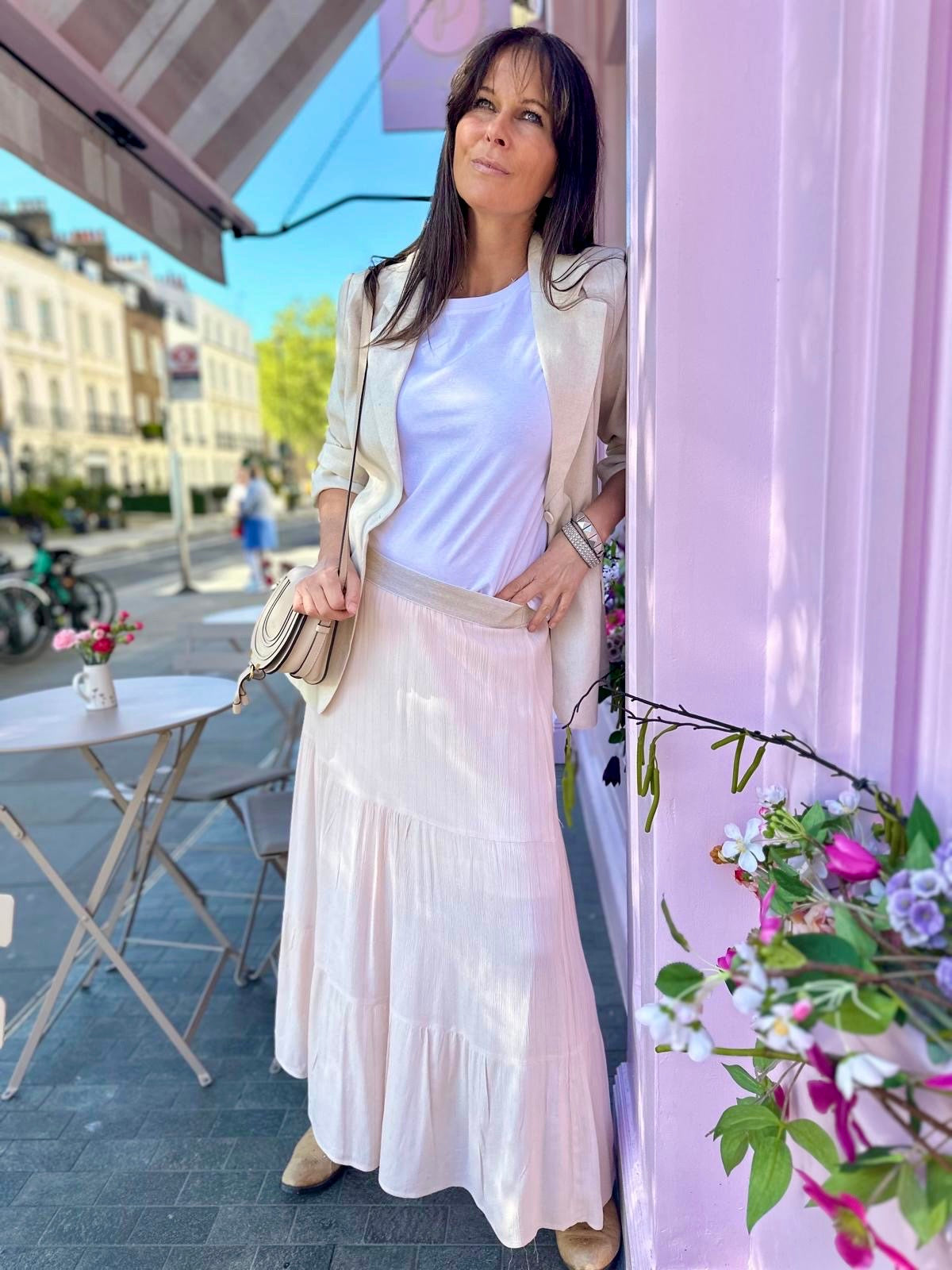 Patience Skirt - Nude