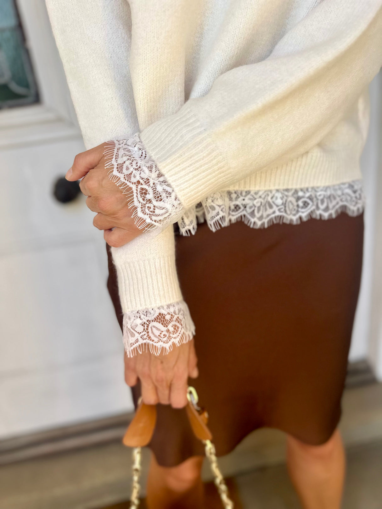 Stefanie Knit with Lace