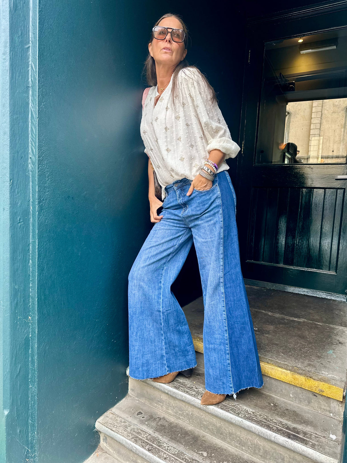 Roseanne Two Tone Jean