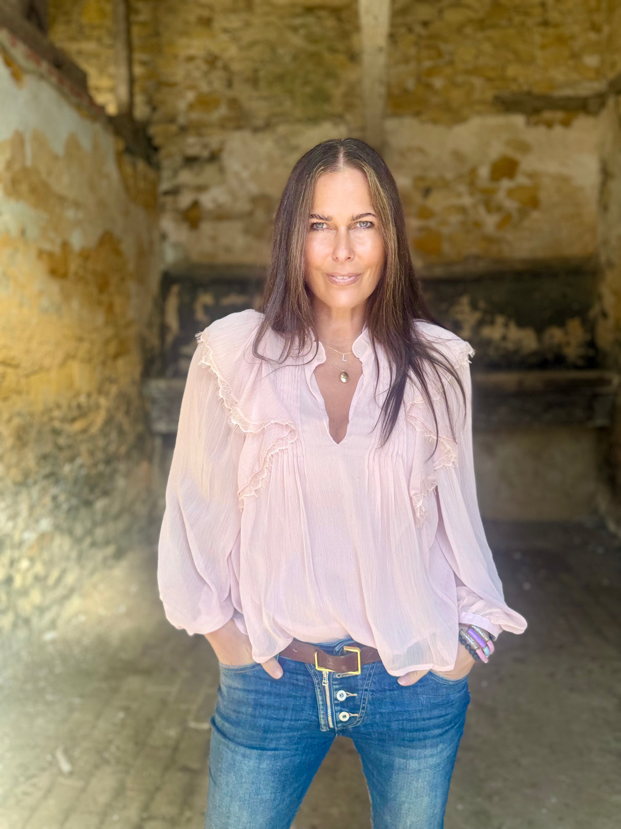 Bloom Blouse - Pink