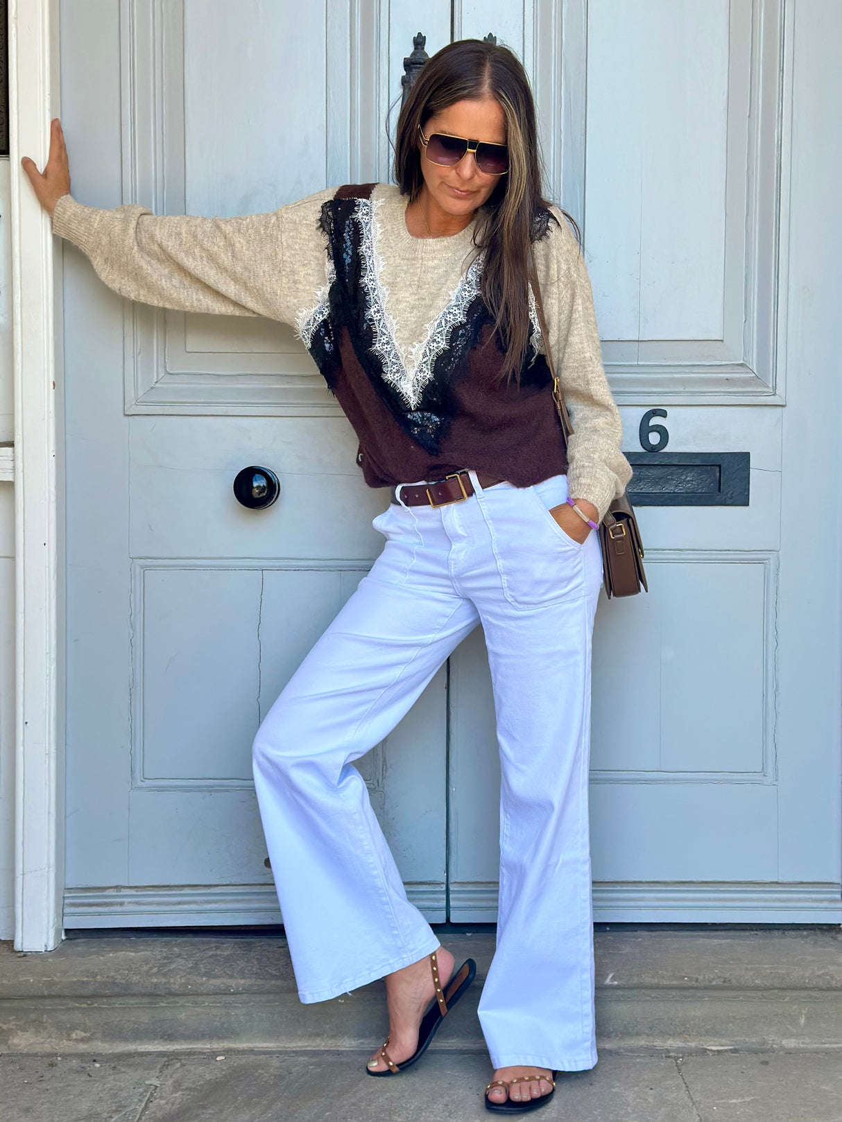 Corine Layered Knit