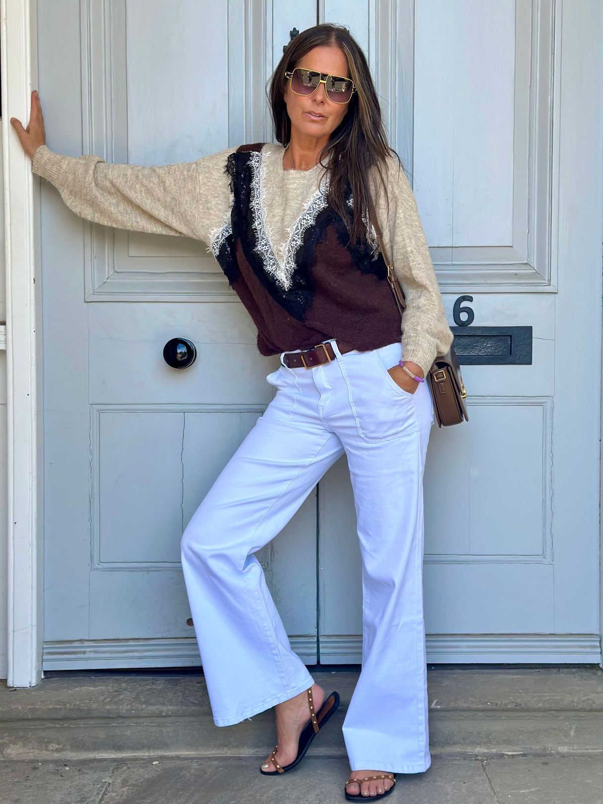 Corine Layered Knit