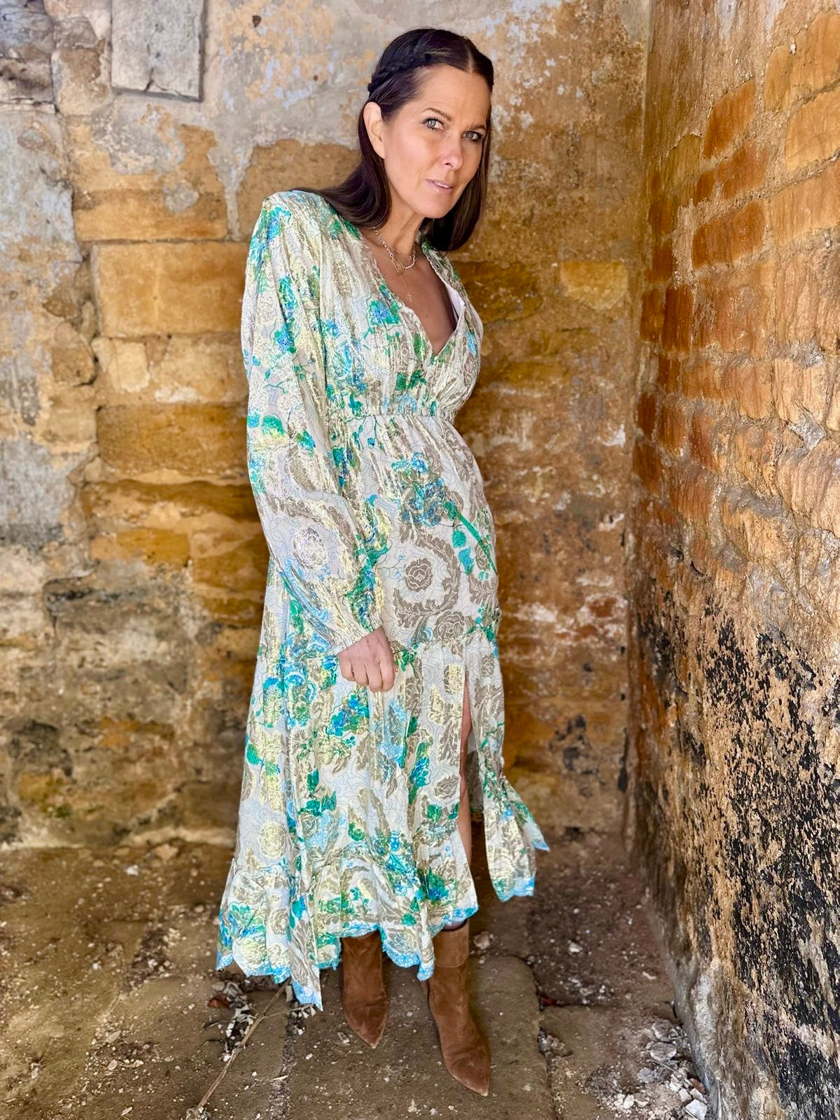 Rae Maxi Dress - Green