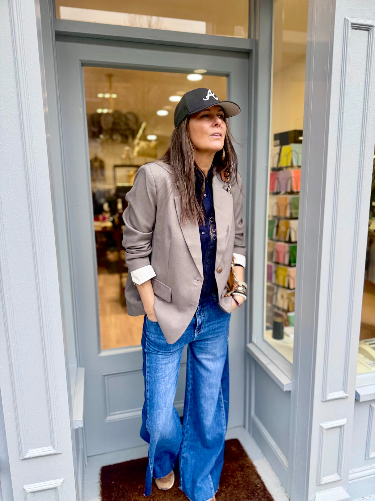 Beth Grey Blazer