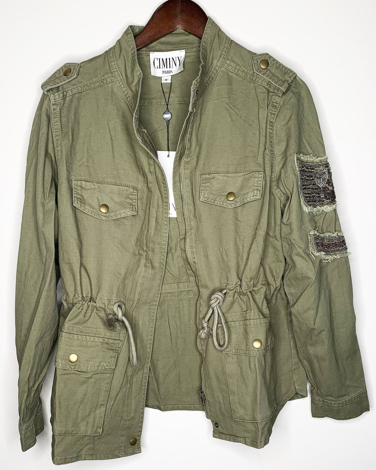 Niko Cargo Jacket Khaki