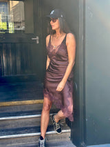 Anya Lace Dress - Cherry