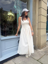 April Dress - Cream