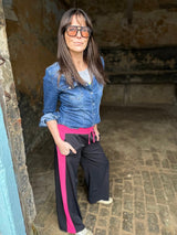 Tempest Pant Black/Magenta