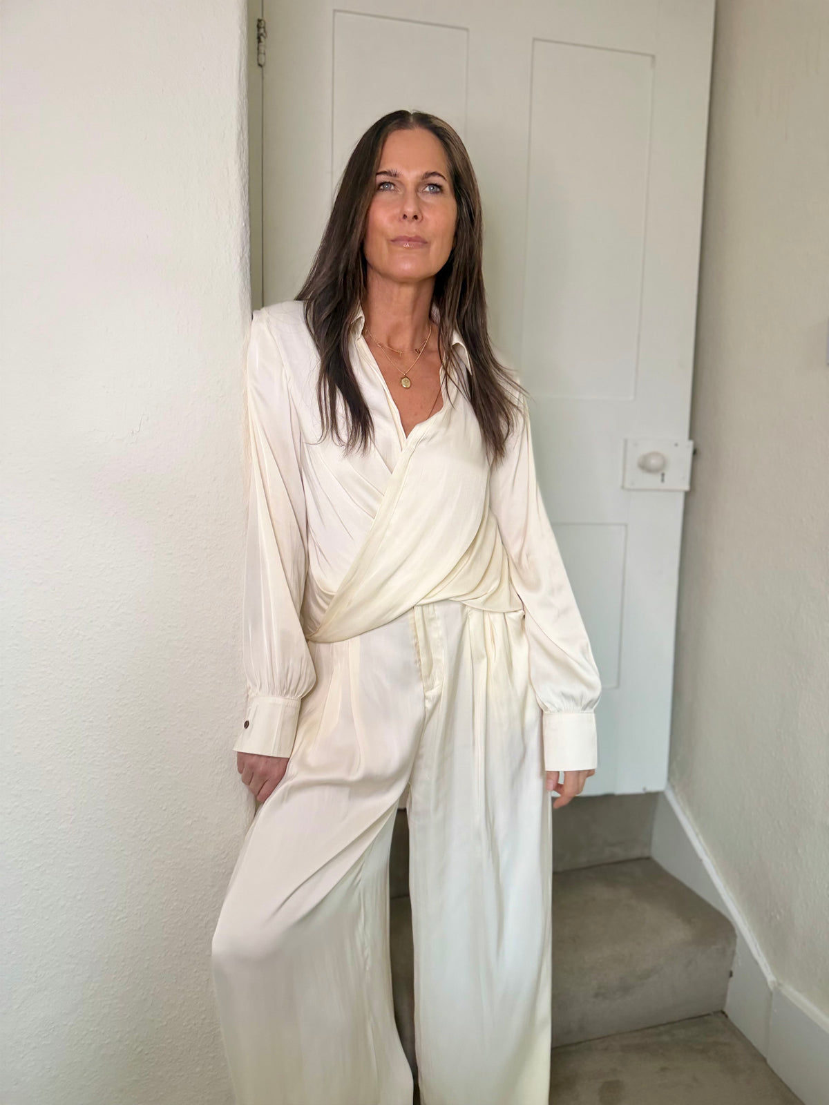 Aurora Two Piece Set - Cream