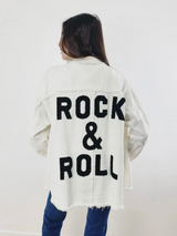 Rock & Roll Jacket White/Black