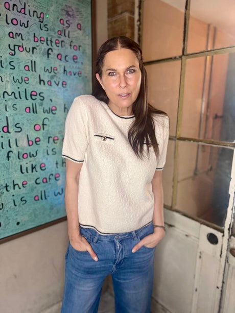 Horia Short Sleeve Knit