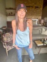 June Camisole Arctic Blue