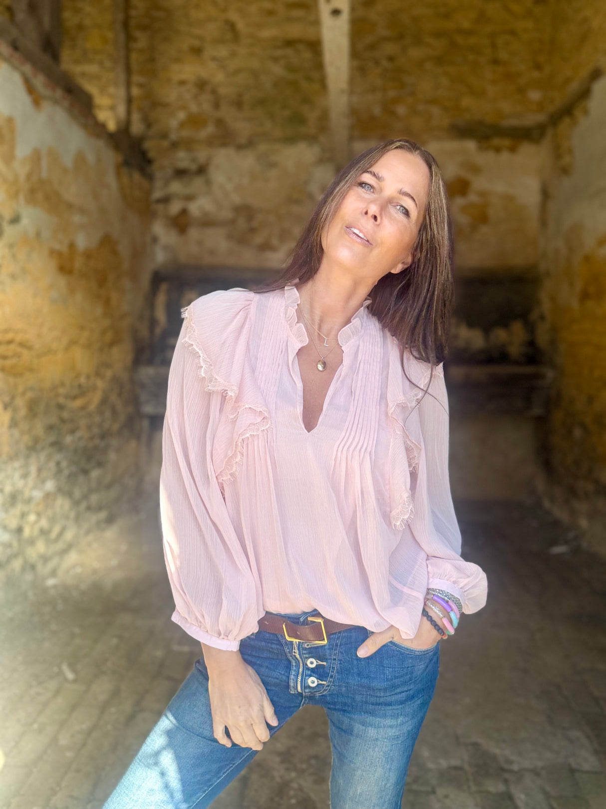 Bloom Blouse - Pink