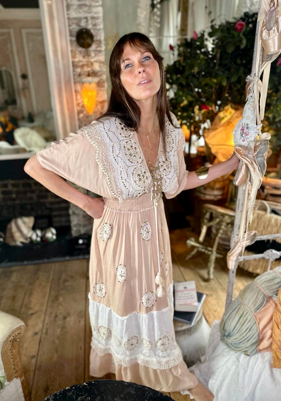 Mystique Dress Nude