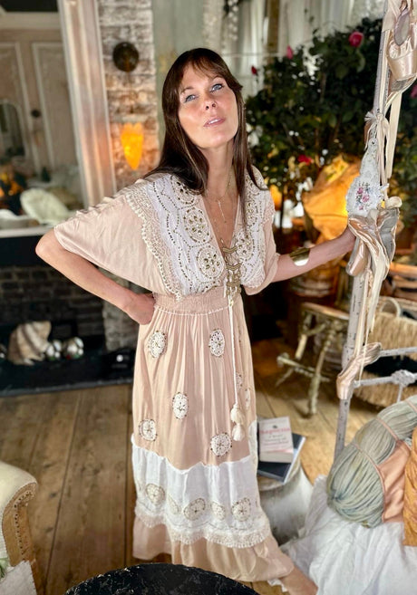 Mystique Dress Nude
