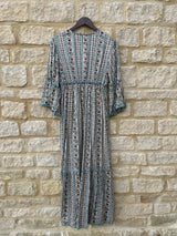 Praise Dress Aqua Mix