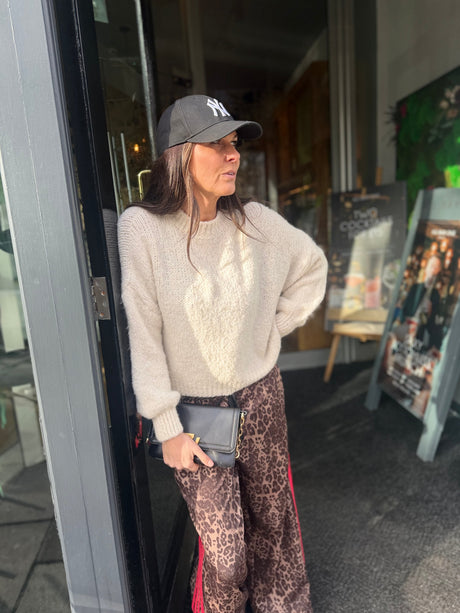 Arlo Wide Sleeve knit - Cream