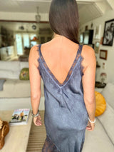 Lace Slip Dress Ink