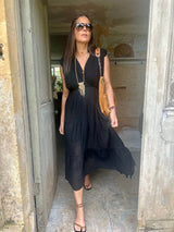 Belle Maxi Dress - Black