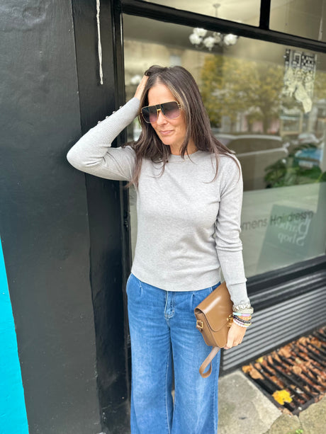 Space Light Weight Knit - Grey