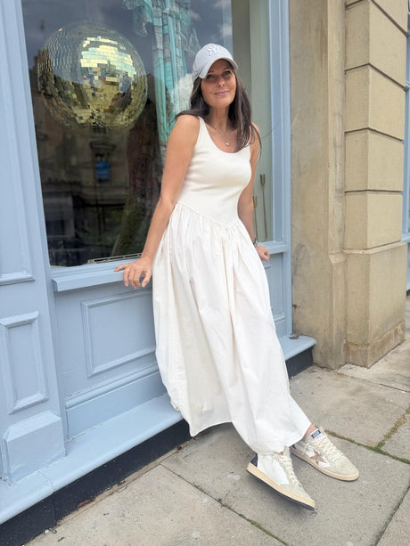 April Dress - Cream