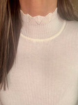 Claire Turtle Neck Knit - Cream