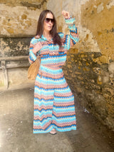 Seraphina Wide Leg Pant - Horizon