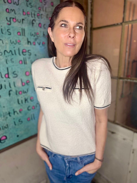Horia Short Sleeve Knit