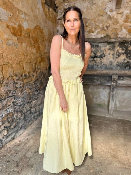 Meadow Maxi Dress - Yellow