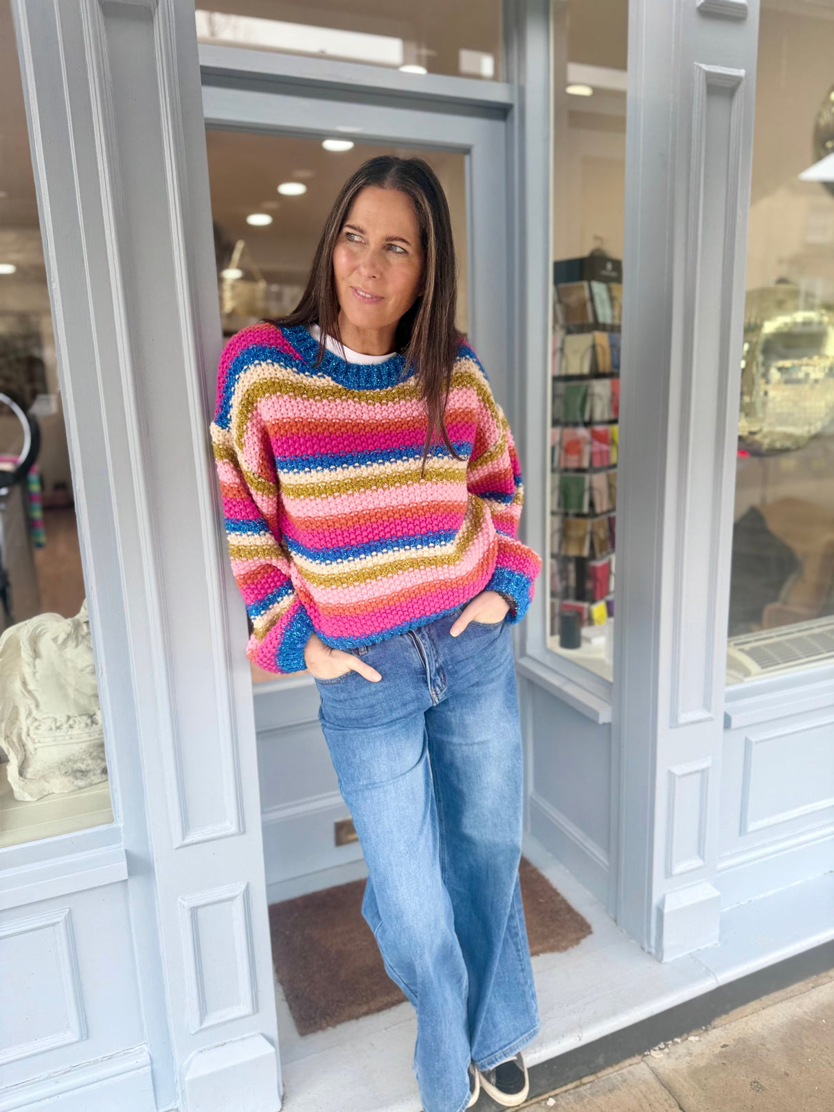 Rainbow Knit - Pink
