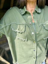 Rock & Roll Jacket Khaki/Black