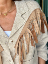 Beth Tassel Knitted Jacket