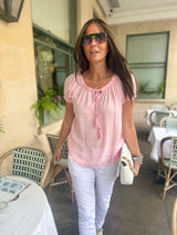 Rhea Light weight Blouse - Pink