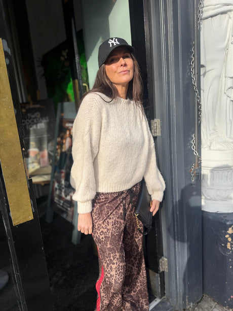 Arlo Wide Sleeve knit - Cream
