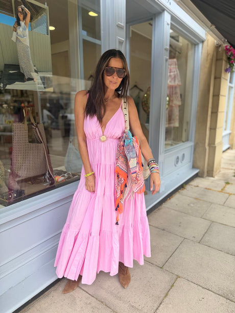 Dahlia Maxi Dress - Pink