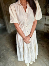 Alana Maxi Dress - Cream