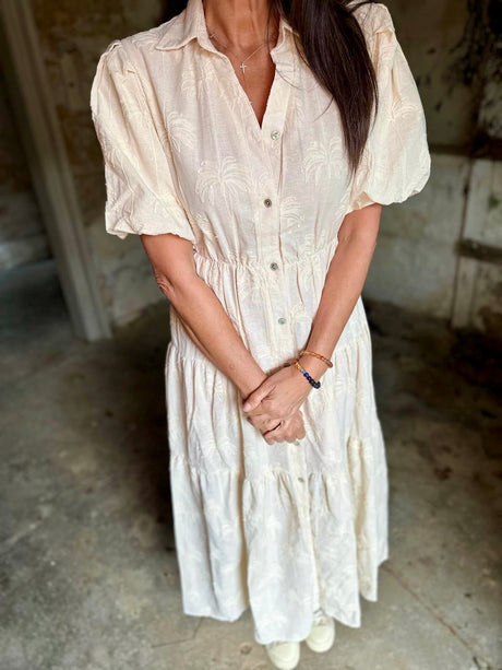 Alana Maxi Dress - Cream