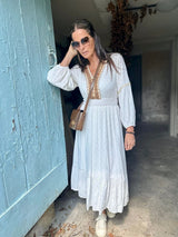 Bay Embroidered Maxi Dress