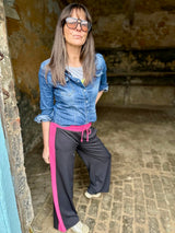 Tempest Pant Black/Magenta
