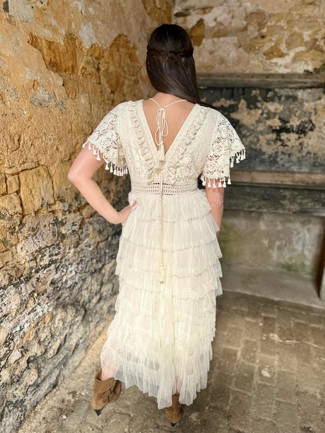 Parker Maxi Dress - Cream