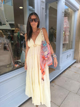 Dahlia Maxi Dress - Lemon