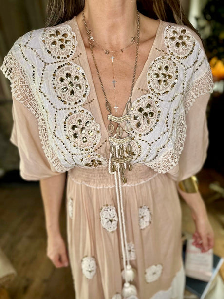Mystique Dress Nude