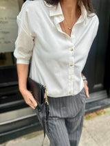Classic Cotton Shirt - Off White
