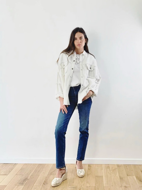 Rock & Roll Jacket White/Black