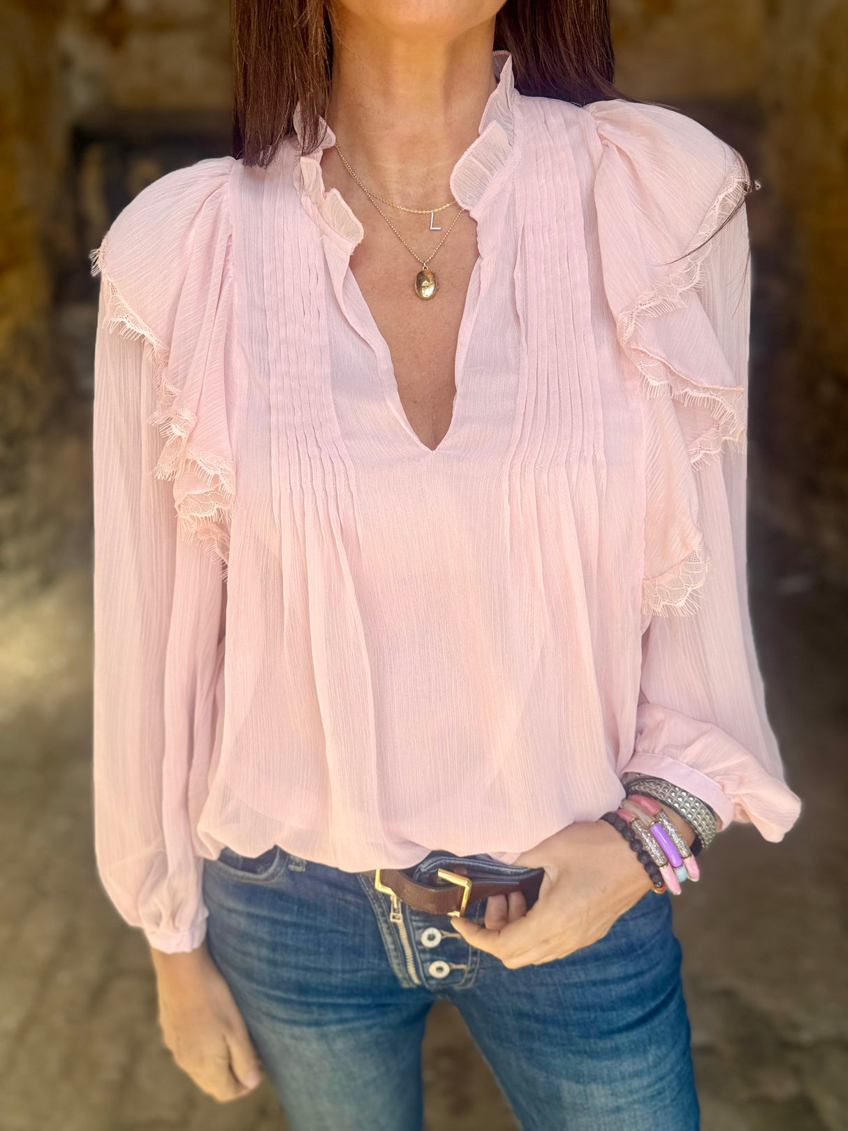 Bloom Blouse - Pink