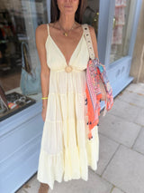 Dahlia Maxi Dress - Lemon