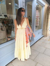 Dahlia Maxi Dress - Lemon