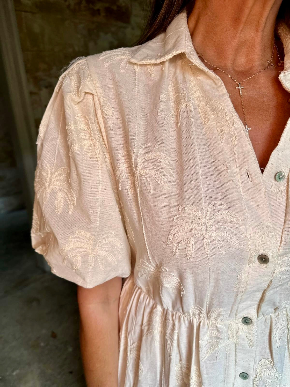Alana Maxi Dress - Cream