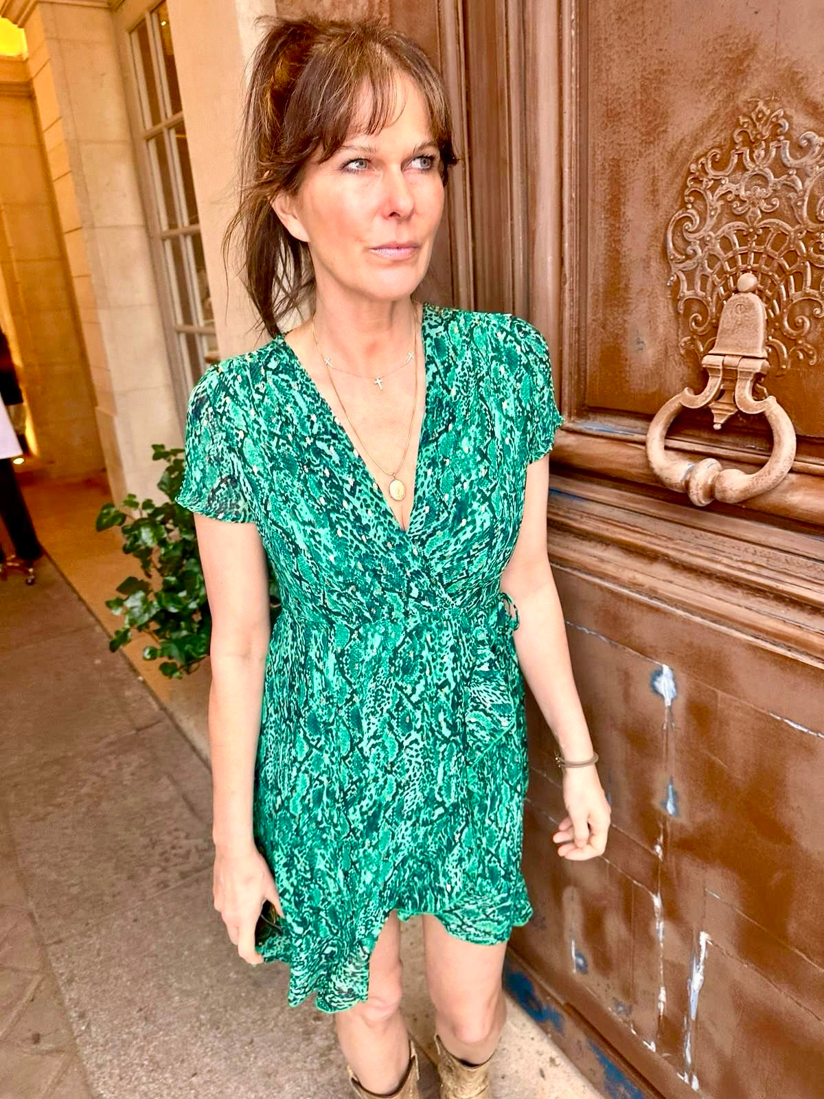 Hampton Mini Wrap Dress